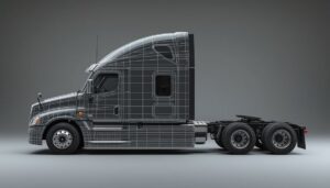 3D-Visualisierung von LKW: Maße und CGI-Workflow 2026