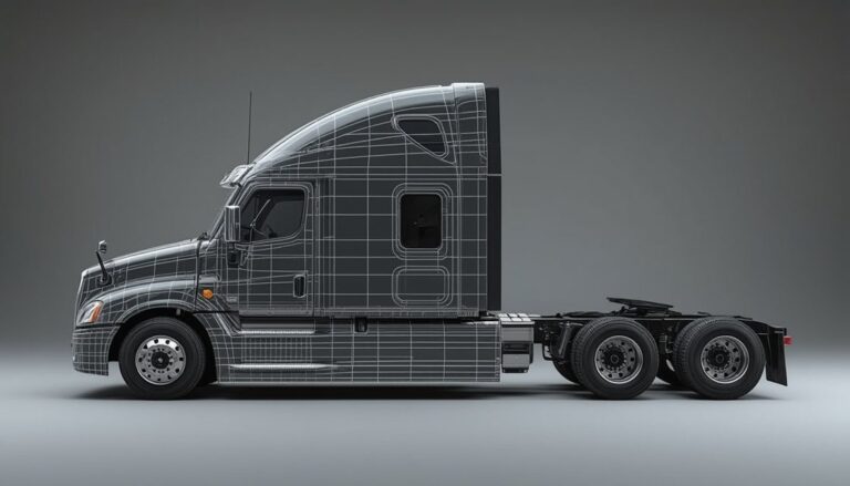 3D-Visualisierung von LKW: Maße und CGI-Workflow 2026